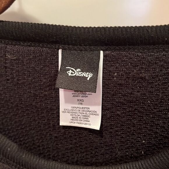 Disney Jack Skellington Nubby Fleece Sherpa Sweatshirt, Size Juniors XXL - Picture 3 of 7